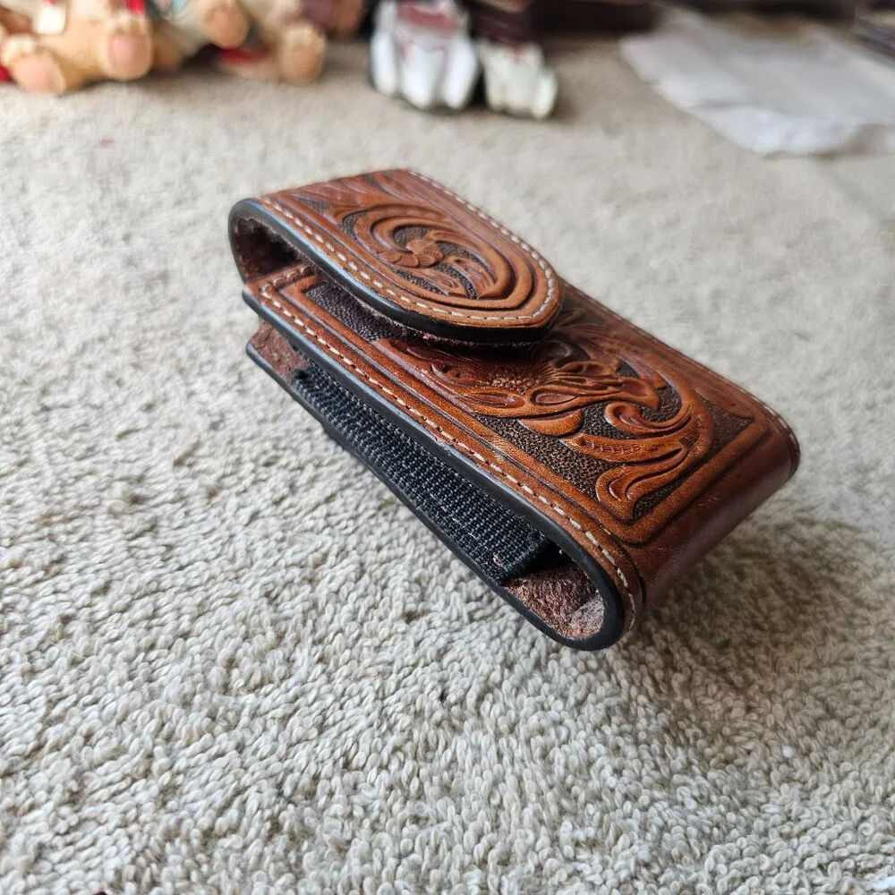 leather hand tooled